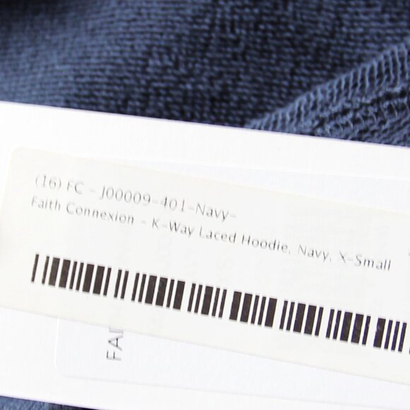 BNWT SS18 FAITH CONNEXION x K-WAY LACED HOODIE XS & S - Picture 13 of 16